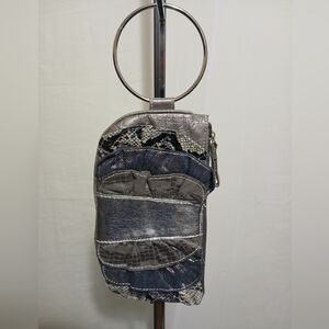 Chateau Faux Leather Clutch